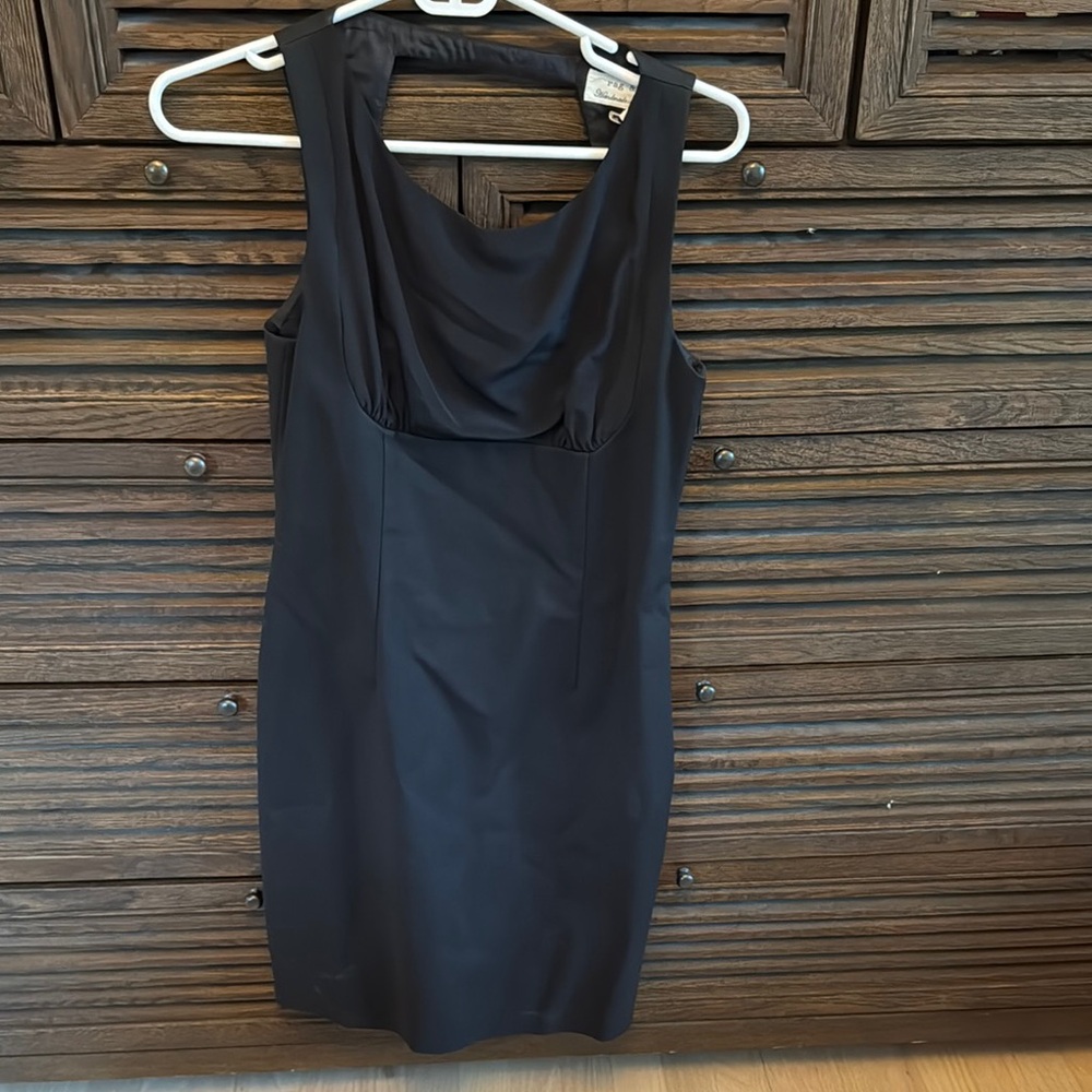 Rag & Bone Black Sheath Mini Dress Cowl Neck